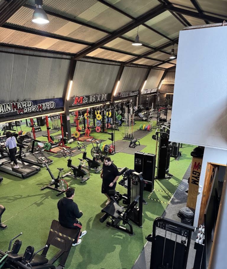 Vista general de la sala de M2 GYM